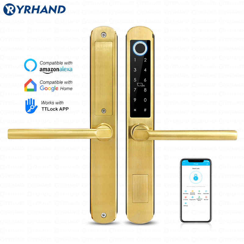 Letter Opener Brass - Cerradura Inteligente de Vidrio Deslizante de