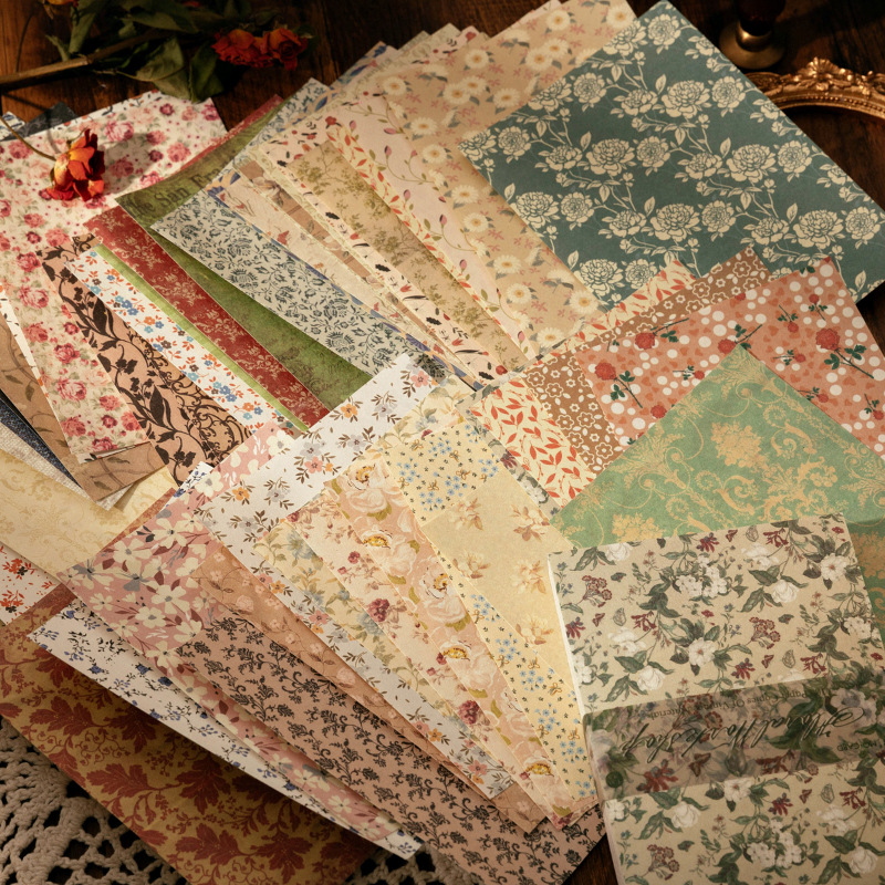 100 hojas Vintage INS patrón F - Ink Blotter Paper reseña y precio