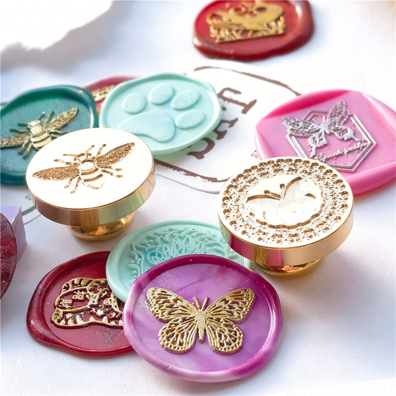 Cabeza de Sello de Cera con Di - Wax Seal Stamp Set reseña y precio